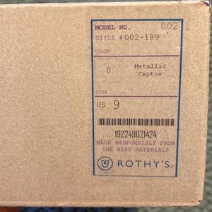 Size 9 Rothy’s